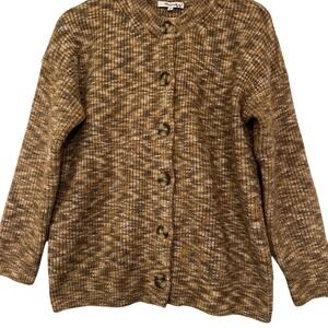 Madewell Textured Brown Cardigan size‎ XS